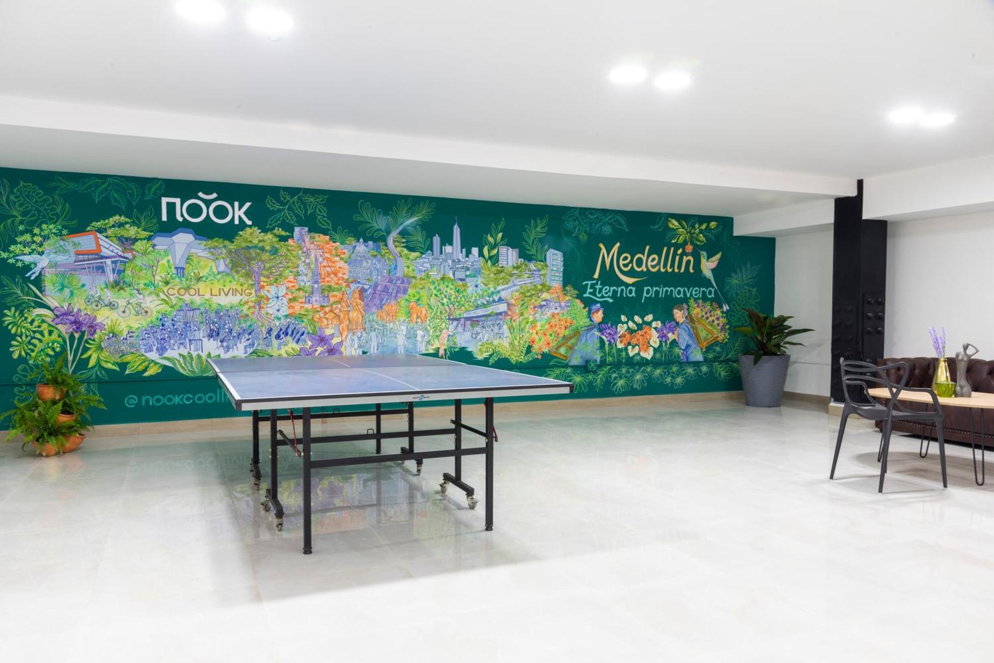 Nook Apartamentos En El Corazon De Medellín Eksteriør bilde