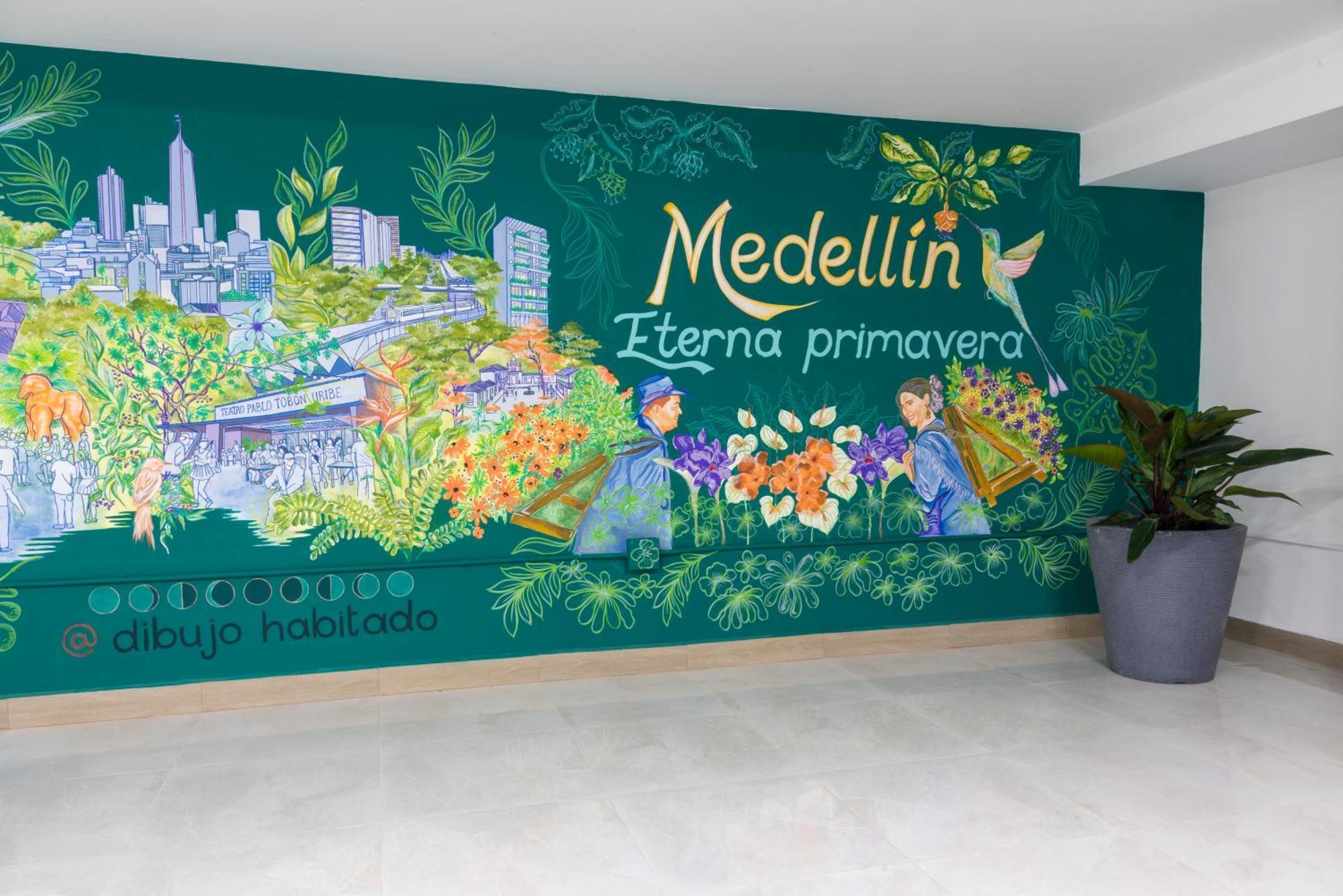 Nook Apartamentos En El Corazon De Medellín Eksteriør bilde